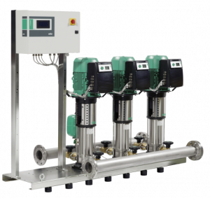 Установка повышения давления Wilo COR-2 HELIX VE 204/EBMS-EB-R