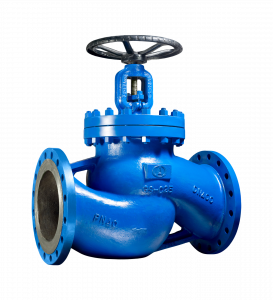 Запорный сильфонный фланцевый вентиль Гранвент KV40-200, Ру40, ф/ф