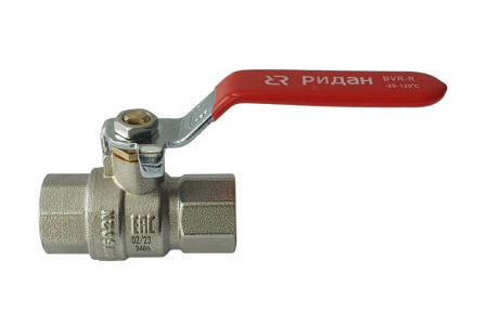 Кран шаровой Ридан BVR-R ГОСТ59553-2021 PN25 DN100 с внутренней резьбой; Т -20 °С...+120 °С; материал корпуса латунь (065B8315RG)