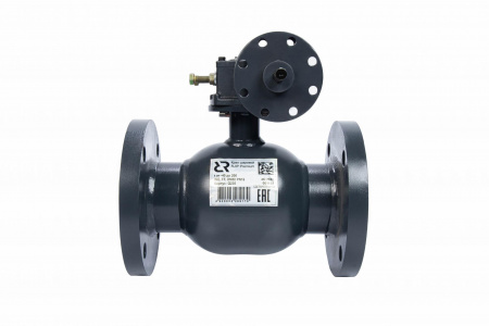 Кран шаровой FF DN80 PN16 WG (фланцевый, с редуктором, стандартный проход) Ридан RJIP Premium 065N0236R